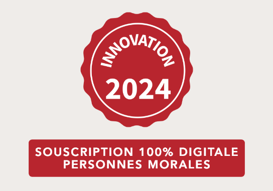 Innovation 2024 Souscription Personnes Morales